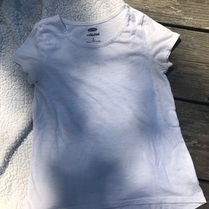 plain white tee shirt